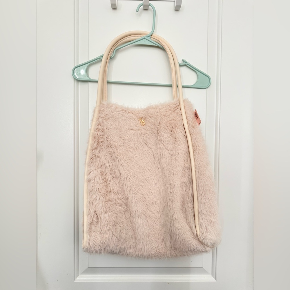 Victoria’s secret fluffy shoulder bag